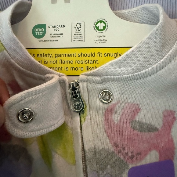 Baby Set - Dinosaur and Rainbow Prints - Picture 7 of 14